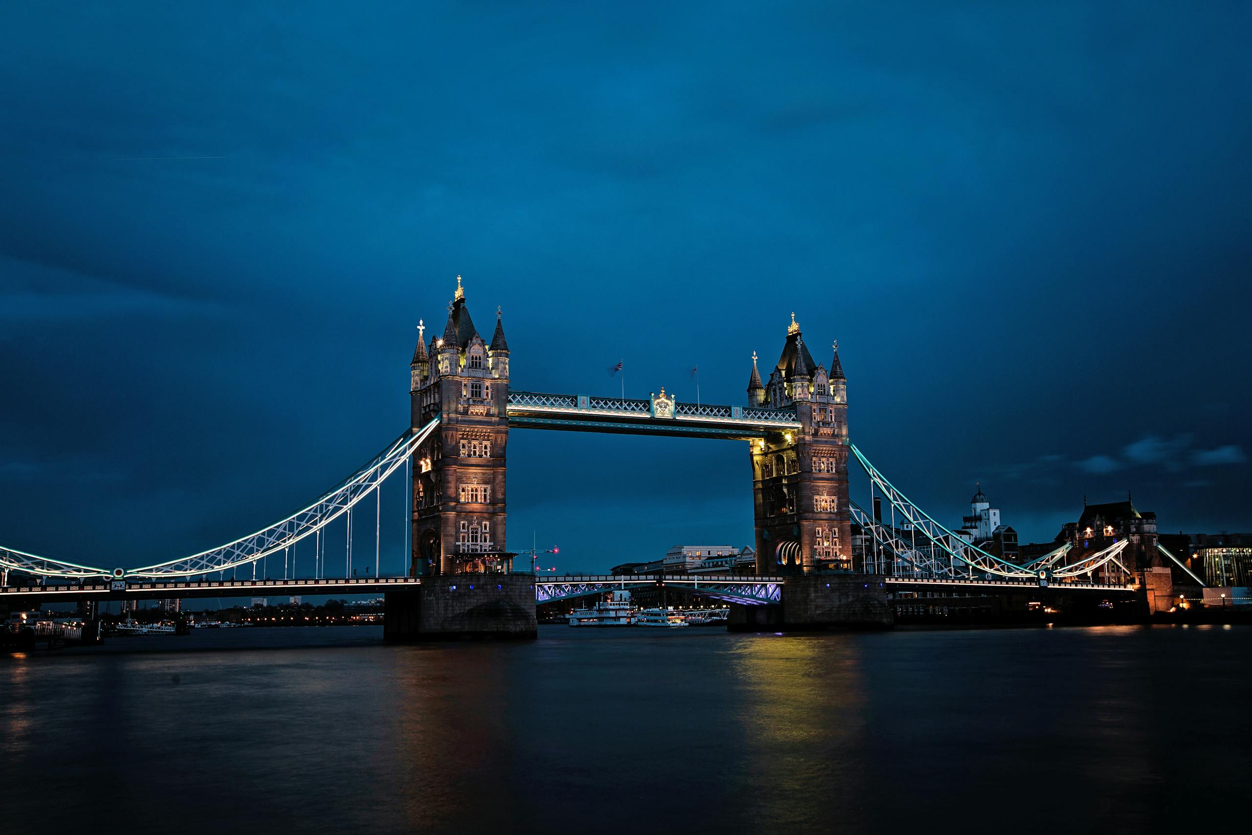 Tower Bridge London at night