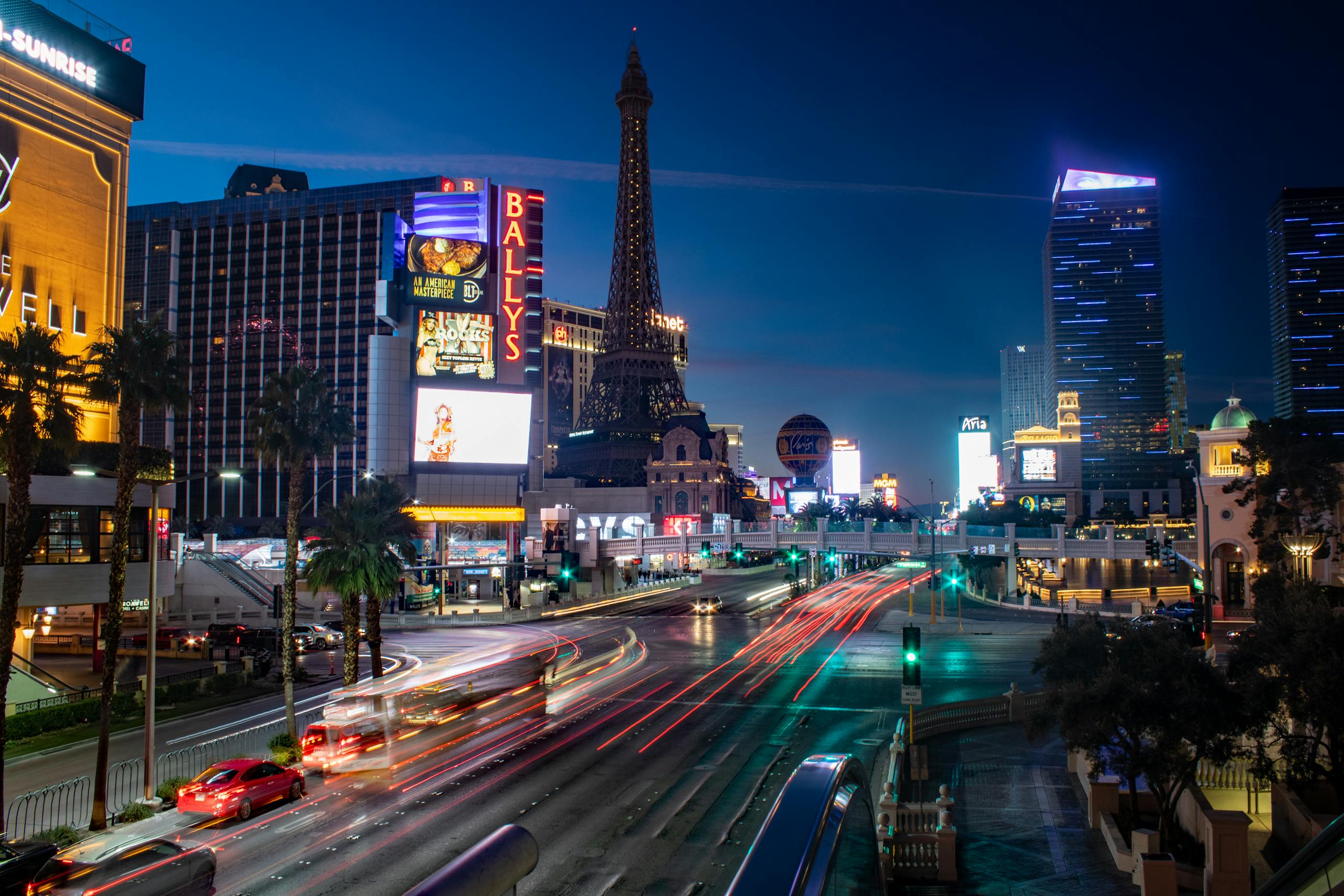 Las Vegas Strip at night