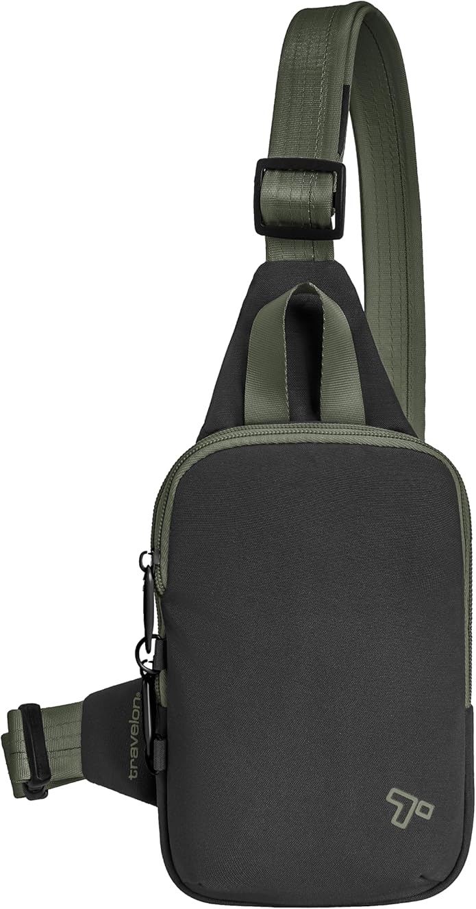 Best anti-theft sling bag for travel women — Travelon Voyages Compact
